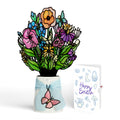 Garden Glow Easter Suncatcher Bouquet and Sentiment Set