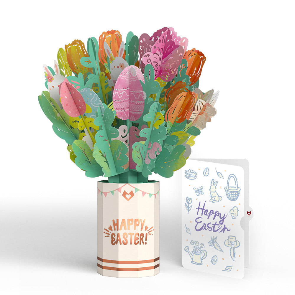Flower Easter Bouquet and Sentiment Set