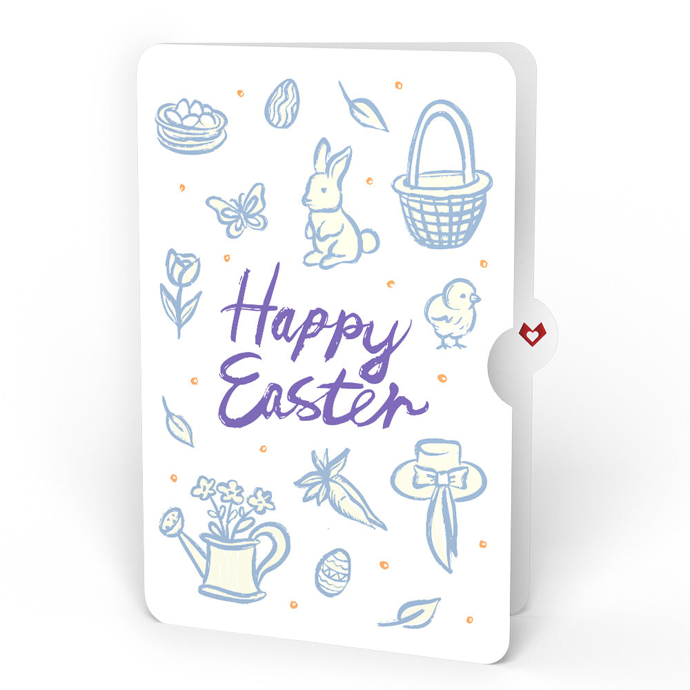 Sunlit Hydrangeas Easter Suncatcher Bouquet and Sentiment Set