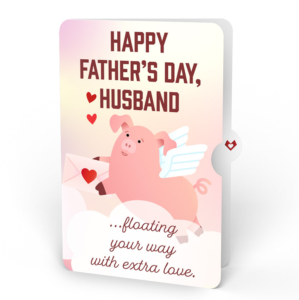Hogs and Kisses Father’s Day Music and Lights Pop-Up Card and Sentiment Set for Husband