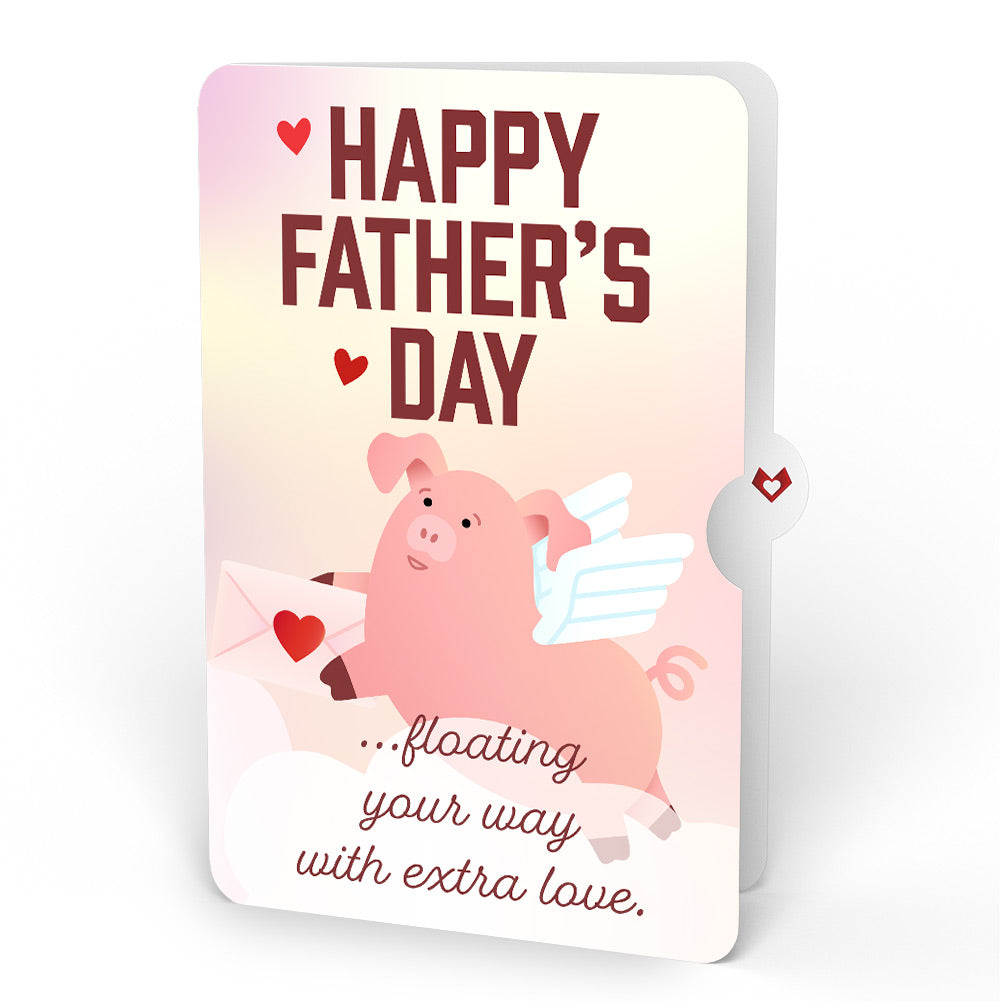Hogs and Kisses Father’s Day Music and Lights Pop-Up Card and Sentiment Set for Dad