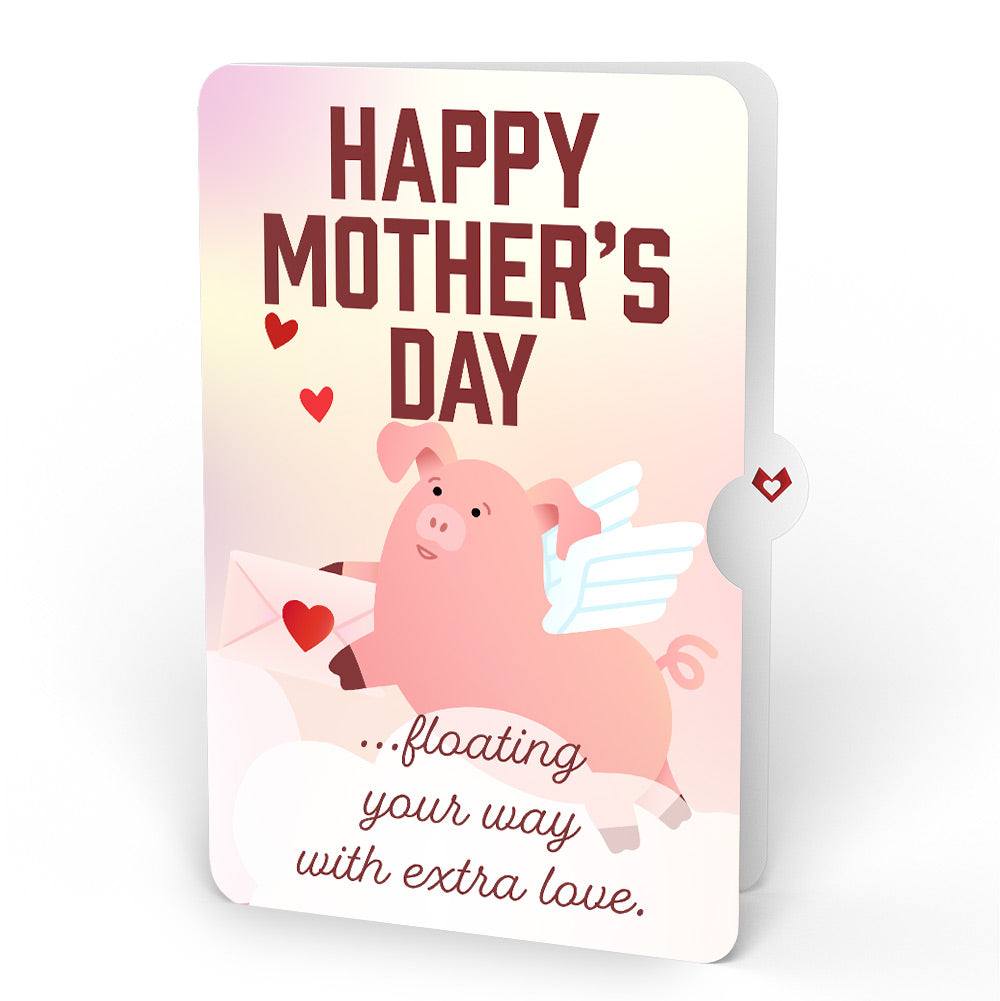 Hogs and Kisses Mother’s Day Music and Lights Pop-Up Card and Sentiment Set for Mom