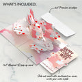 Hogs and Kisses Birthday Music and Lights Pop-Up Card and Sentiment Set for Wife