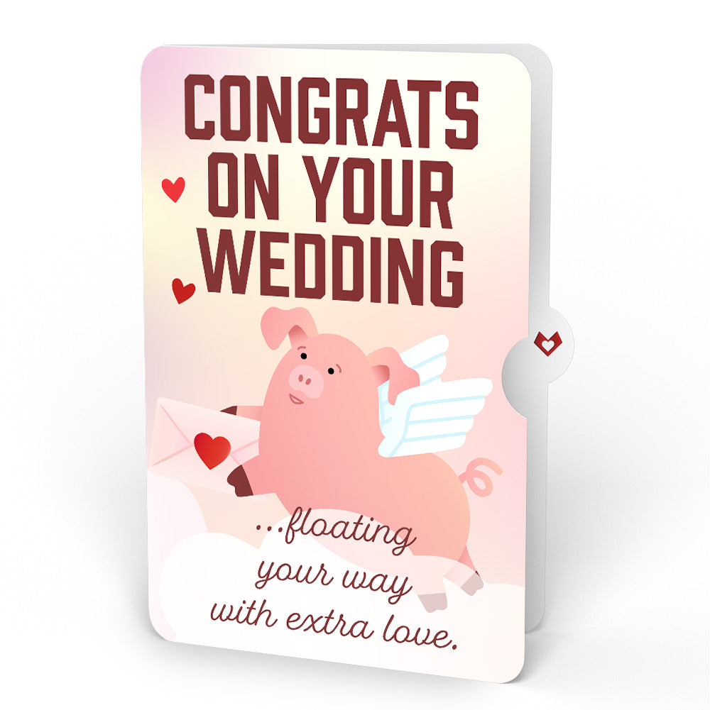 Hogs and Kisses Weddings Music and Lights Pop-Up Card and Sentiment Set