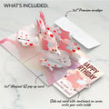 Hogs and Kisses Birthday Music and Lights Pop-Up Card and Sentiment Set for Dad