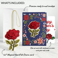 Everlasting Rose Mother’s Day HeartFelt Charm Card™ and Sentiment Set