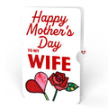 Everlasting Rose Mother’s Day HeartFelt Charm Card™ and Sentiment Set for Wife