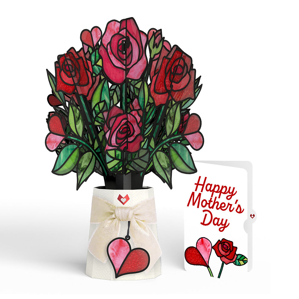 Radiant Rose Mother’s Day Suncatcher Bouquet and Sentiment Set