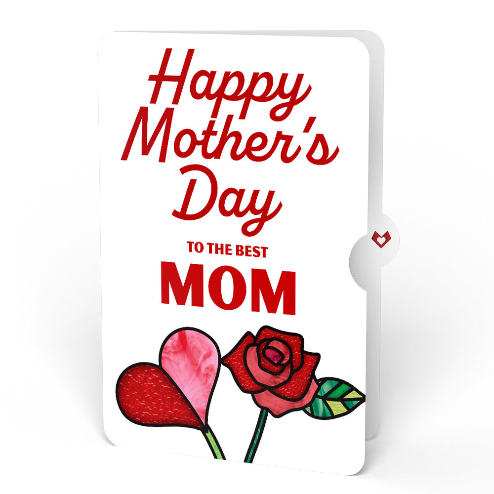 Radiant Rose Mother’s Day Suncatcher Bouquet and Sentiment Set for Mom