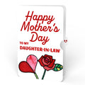 Radiant Rose Mother’s Day Suncatcher Bouquet and Sentiment Set for Daughter-in-law