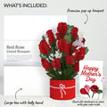 Red Rose Mother’s Day Grand Bouquet and Sentiment Set