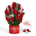 Red Rose Anniversary Grand Bouquet and Sentiment Set
