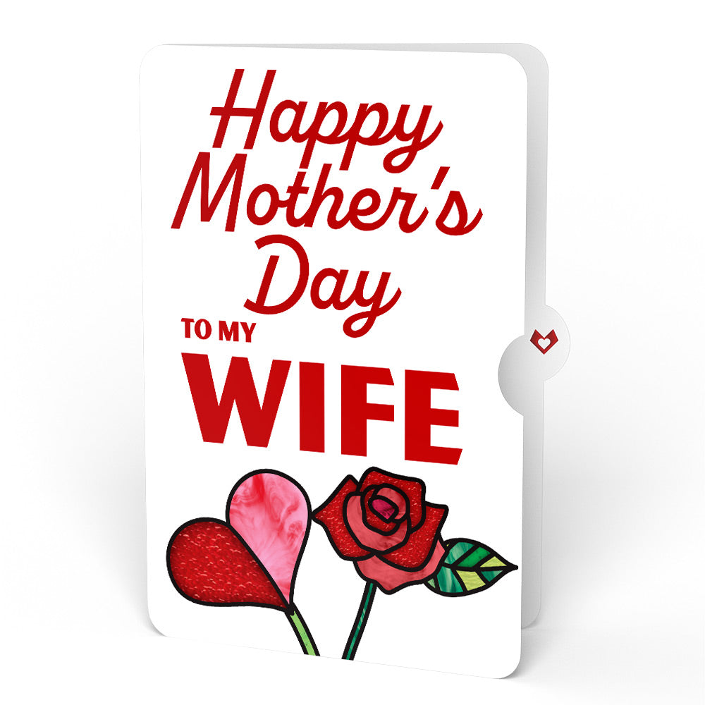 Red Rose Mother’s Day Grand Bouquet and Sentiment Set for Wife