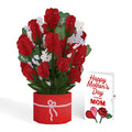 Red Rose Mother’s Day Grand Bouquet and Sentiment Set for Mom