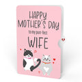 Love Cats Mother’s Day Pop-Up Card and Sentiment Set for Wife
