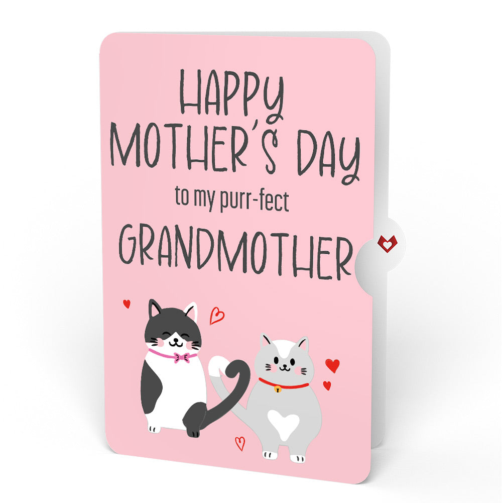Love Cats Mother’s Day Pop-Up Card and Sentiment Set for Grandmother