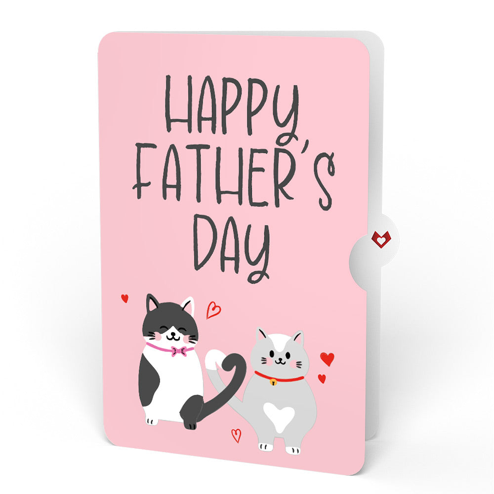 Love Cats Father’s Day Pop-Up Card and Sentiment Set for Dad