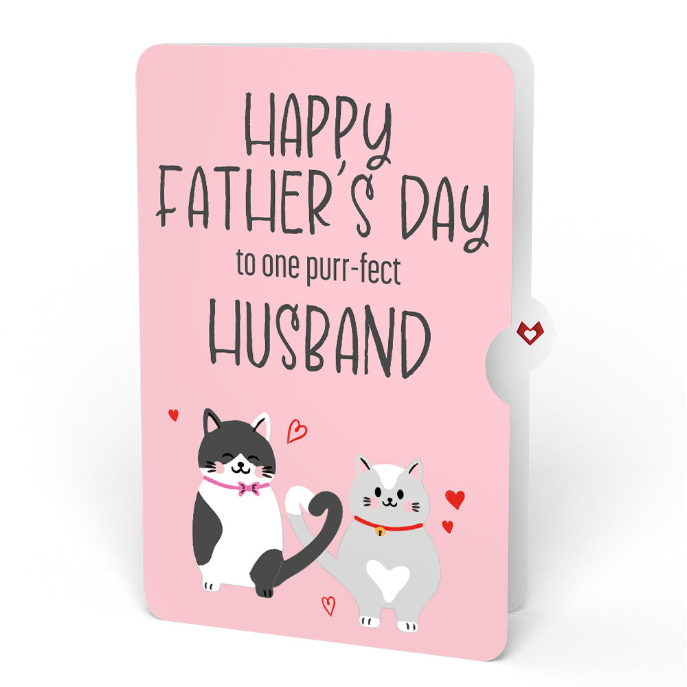 Love Cats Father’s Day Pop-Up Card and Sentiment Set for Husband