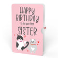 Love Cats Birthday Pop-Up Card and Sentiment Set for Sister