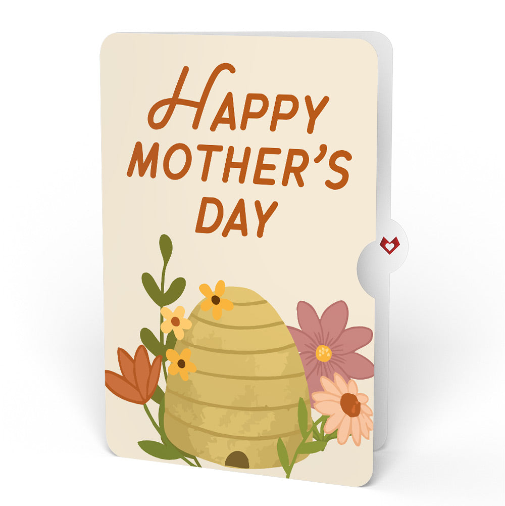 Botanical Bee Mother’s Day HeartFelt Charm Card™ and Sentiment Set
