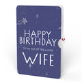 Love You to the Moon and Back Birthday Light-Up Pop-Up Card and Sentiment Set for Wife