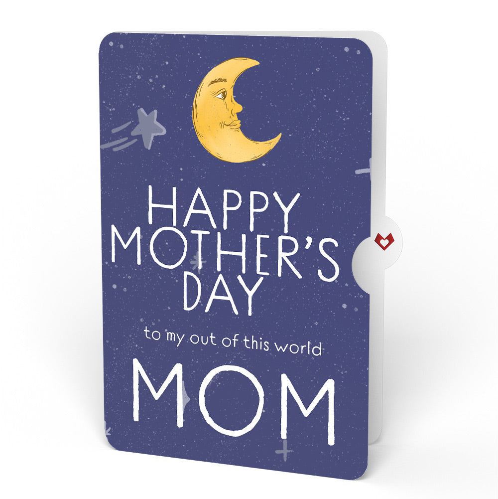 Love You to the Moon and Back Mother’s Day Light-Up Pop-Up Card and Sentiment Set for Mom