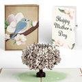Pink Magnolia Tree Mother’s Day Pop-Up Card and Sentiment Set for Mom