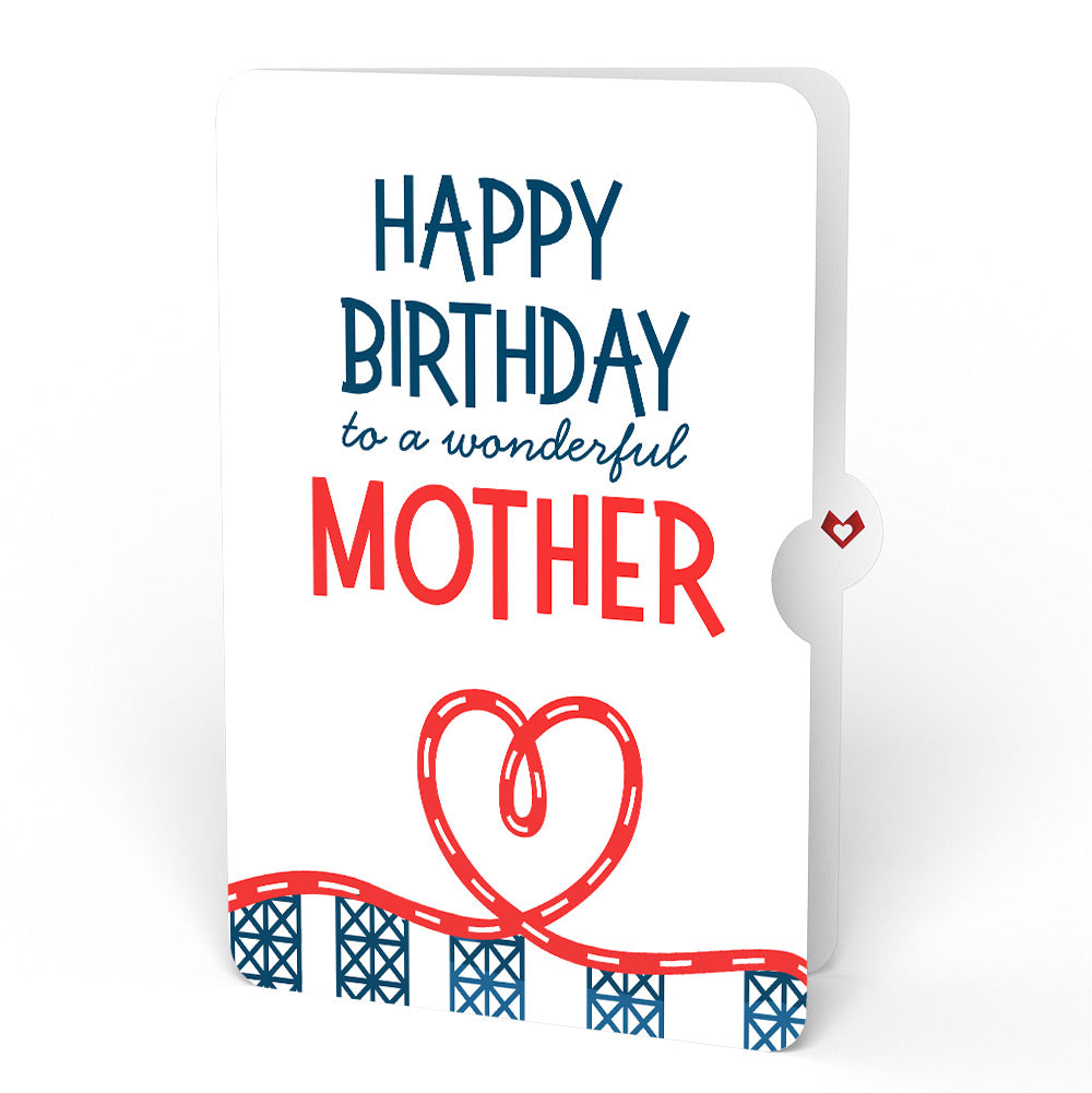 Love Rollercoaster Birthday Pop-Up Card and Sentiment Set for Mom
