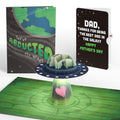 You've Abducted My Heart Father’s Day Light-Up Pop-Up Card and Sentiment Set for The Best Dad