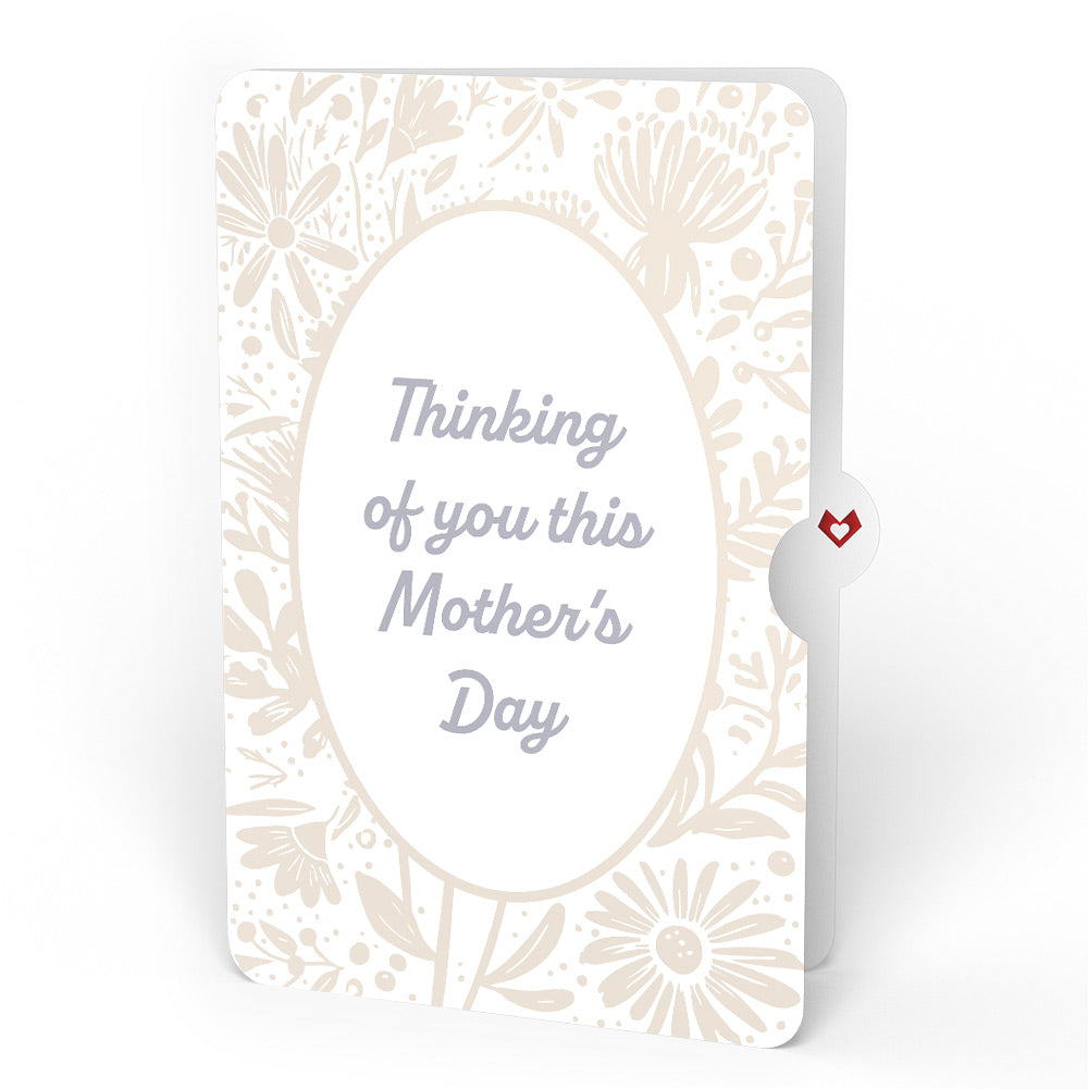 Sparkling Hummingbird Mother’s Day Suncatcher Card and Sentiment Set for Mom