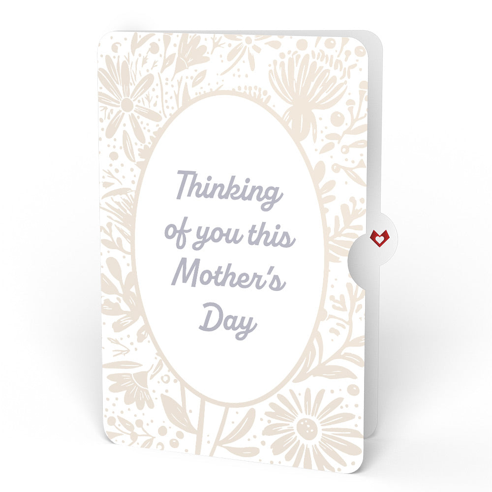 Sun-dappled Cherry Blossom Mother’s Day Suncatcher Bouquet and Sentiment Set for Mom