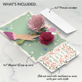 Charming Flower Bunch Mother’s Day Pop-Up Card and Vintage Blossom Sentiment Set for Mom