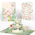 Cardinals in the Garden Mother’s Day Pop-Up Card and Vintage Blossom Sentiment Set for Mom