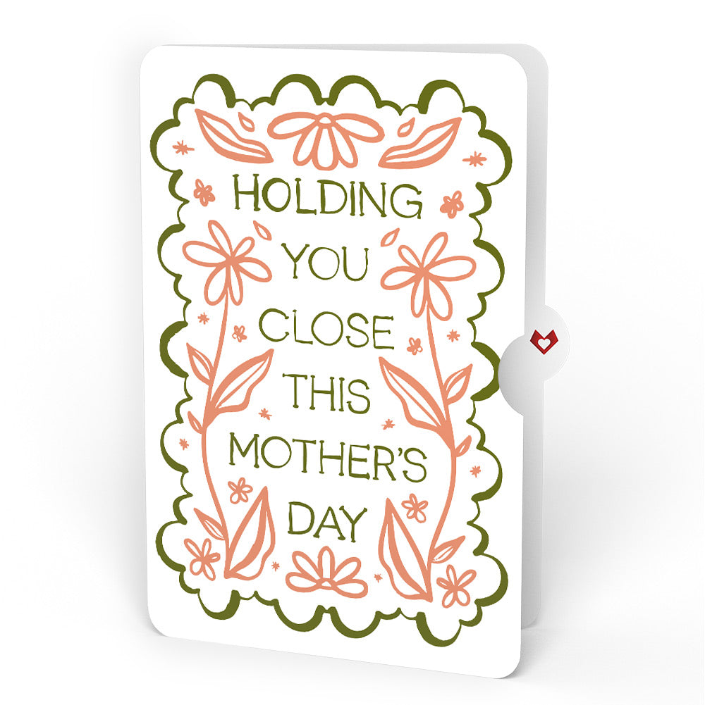 Cherry Blossom Branches in Bloom Mother’s Day Pop-Up Card and Vintage Blossom Sentiment Set for Mom