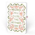 Sparkling Hummingbird Mother’s Day Suncatcher Card and Vintage Blossom Sentiment Set for Mom