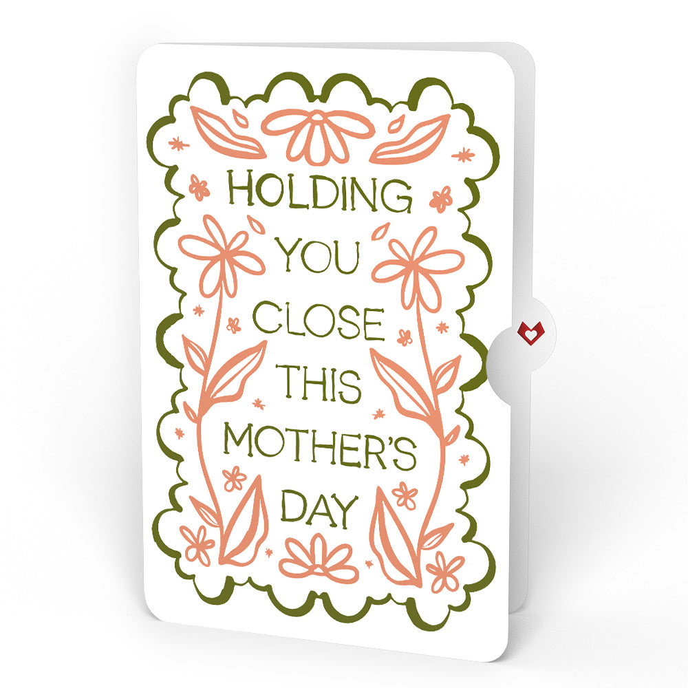 Sunlit Hydrangeas Mother’s Day Suncatcher Bouquet and Sentiment Vintage Blossom Set for Mom