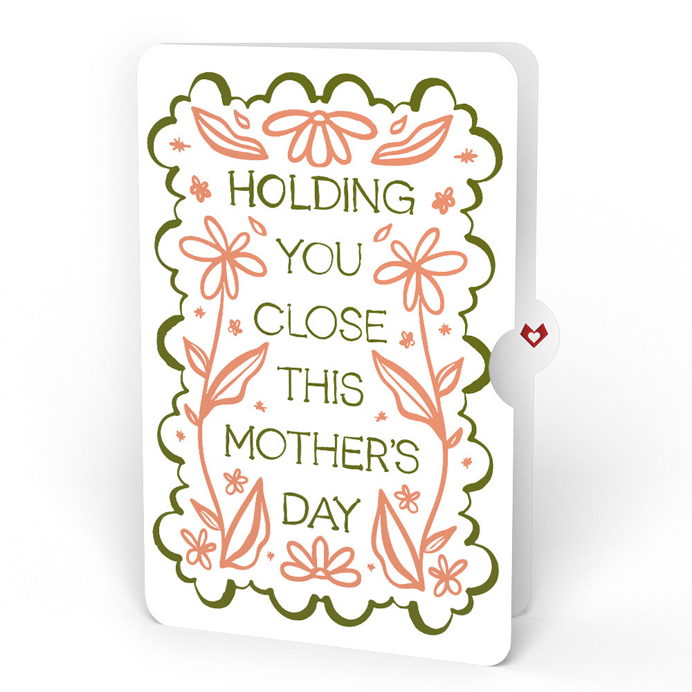Vibrant Tulip Mother’s Day Suncatcher Bouquet and Vintage Blossom Sentiment Set for Mom