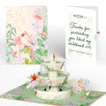 Cardinals in the Garden Mother’s Day Pop-Up Card and Vintage Wildflower Sketch Sentiment Set for Mom