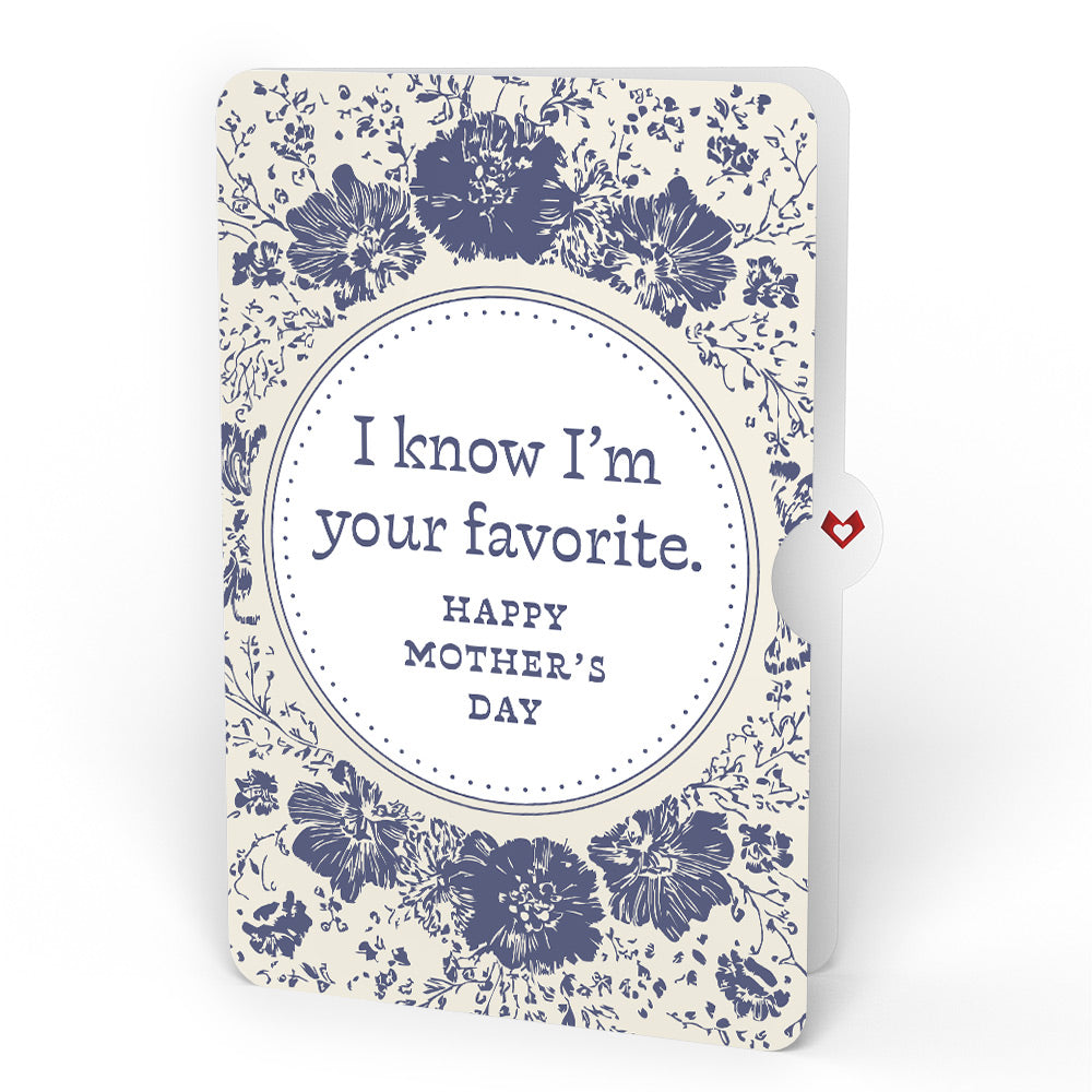 Sunlit Hydrangeas Mother’s Day Suncatcher Bouquet and Indigo Floral Sentiment Set for Mom