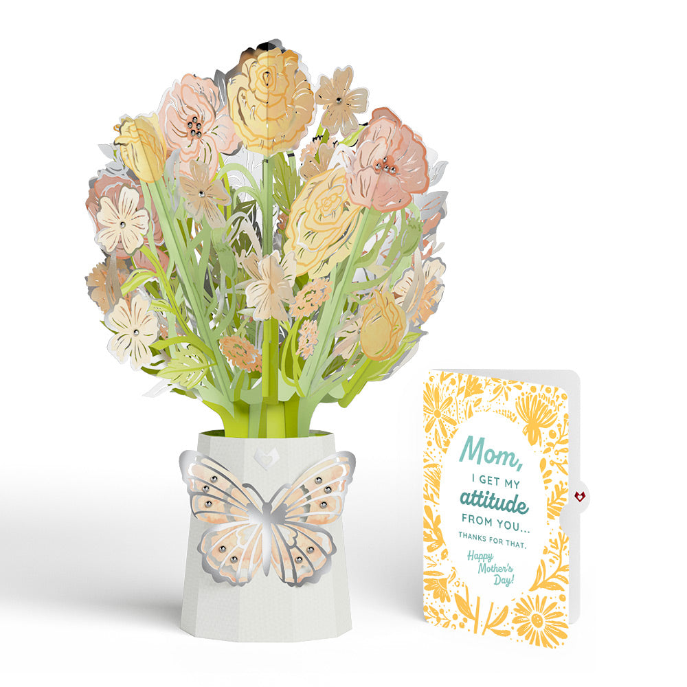 Opulent Rose Mother’s Day Luxe Bouquet and Sentiment Set for Mom