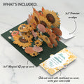 Radiant Sunflowers Mother’s Day Pop-Up Card and Sentiment Set for Mom