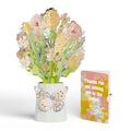 Opulent Rose Mother’s Day Luxe Bouquet and Playful Painted Bloom Sentiment Set for Mom