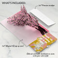Cherry Blossom Branches in Bloom Mother’s Day Pop-Up Card and Playful Painted Bloom Sentiment Set for Mom