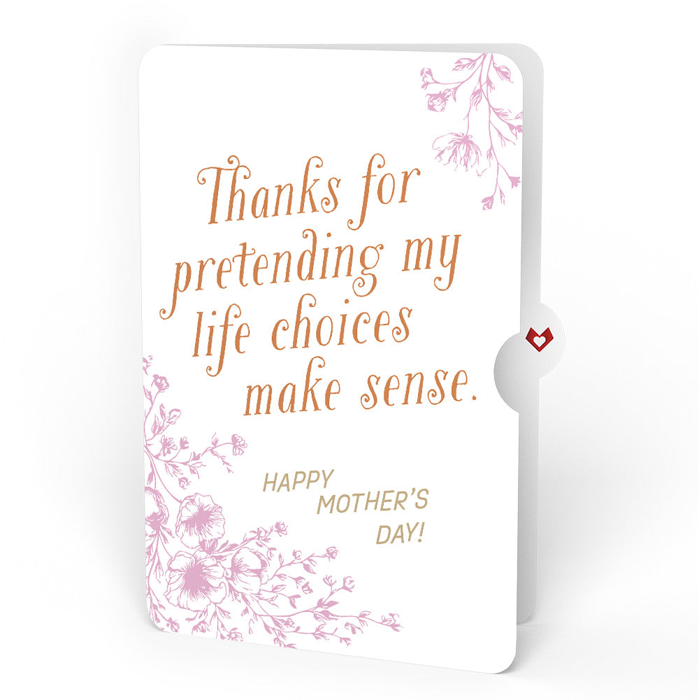 Floral Mom Mother’s Day Pop-Up Card and Sentiment Set for Mom