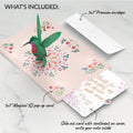 Sweetest Hummingbird Mother’s Day Pop-Up Card and Sentiment Set for Mom