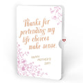 Serene Hummingbird Mother’s Day HeartFelt Charm Card™ and Sentiment Set for Mom