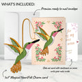 Serene Hummingbird Mother’s Day HeartFelt Charm Card™ and Sentiment Set for Mom