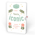 Stitched with Love Mother’s Day HeartFelt Charm Card™ and Iconic Bloom Sentiment Set for Mom