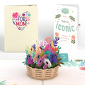 Mother's Day Basket Pop-Up Card and Iconic Bloom Sentiment Set for Mom