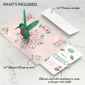 Sweetest Hummingbird Mother’s Day Pop-Up Card and Iconic Bloom Sentiment Set for Mom